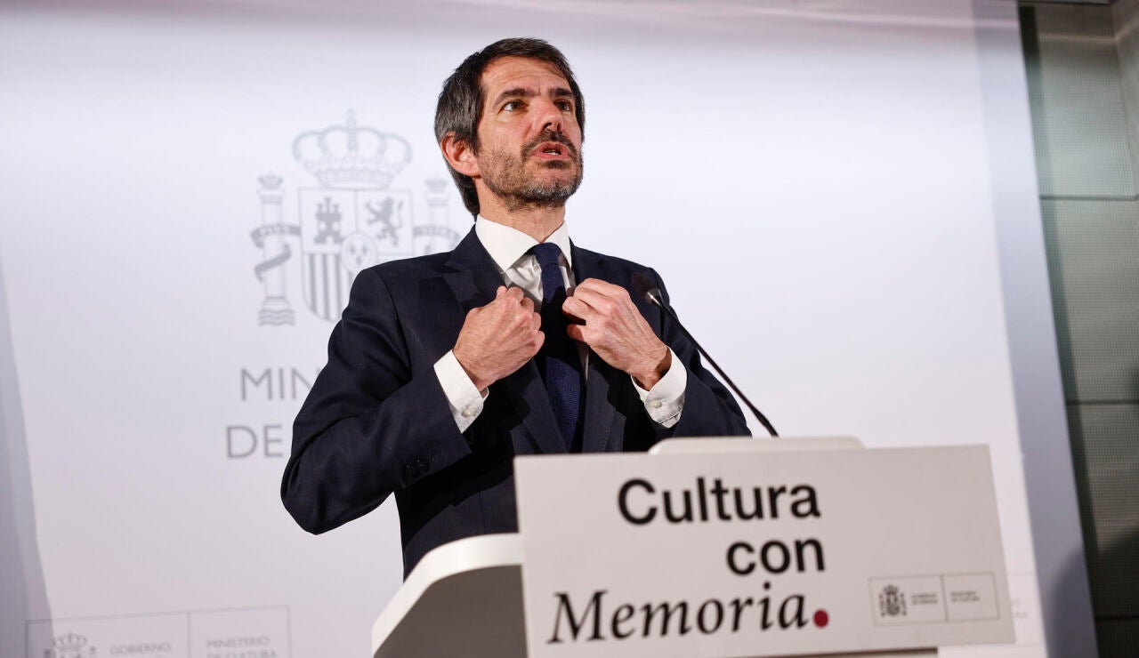 El ministro de Cultura Ernest Urtasun