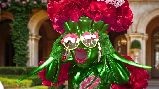 Clavel cautiva con sus pistas en Mask Singer