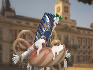 Bocata de calamares en Mask Singer