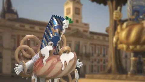 Bocata de calamares en Mask Singer Bocata de calamares en Mask Singer