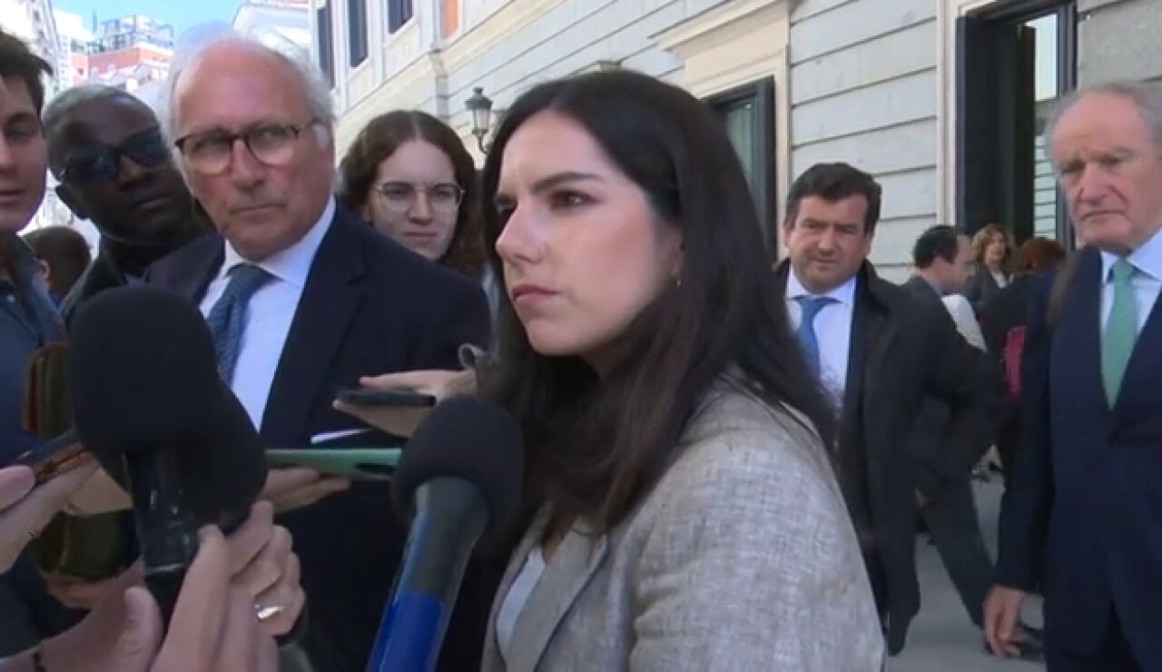 Pepa Mill&aacute;n, portavoz de Vox en el Congreso