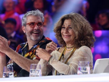 Florentino Fern&aacute;ndez y Lolita Flores en Tu cara me suena