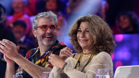 Florentino Fern&aacute;ndez y Lolita Flores en Tu cara me suena