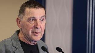 El secretario general de EH Bildu , Arnaldo Otegi