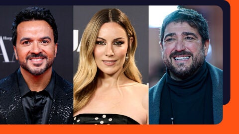 Luis Fonsi, Edurne y Antonio Orozco