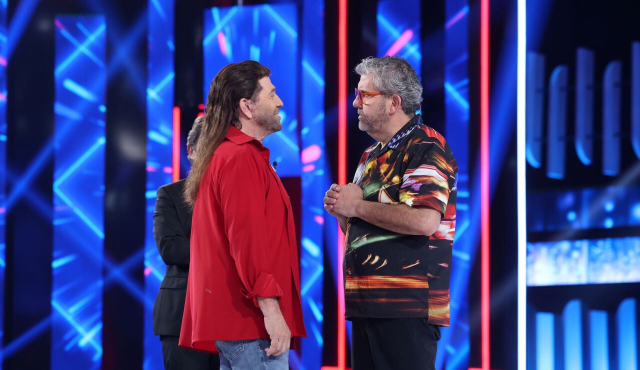 "Esta es tu herencia": Pepe Navarro y Flo se reencuentran en el plat&oacute; de Tu cara me suena