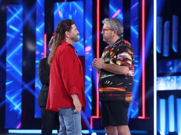 "Esta es tu herencia": Pepe Navarro y Flo se reencuentran en el plat&oacute; de Tu cara me suena