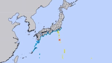 Alerta por Tsunami tras un terremoto de magnitud 7.5 que ha sacudido el centro de Jap&oacute;n