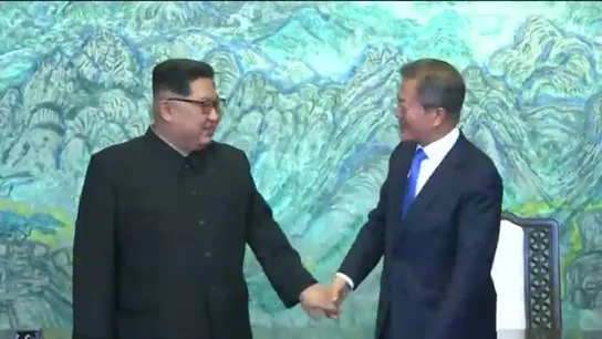 Corea del Sur y Corea del Norte firman acuerdo desnuclearización Corea del Sur y Corea del Norte firman acuerdo desnuclearización