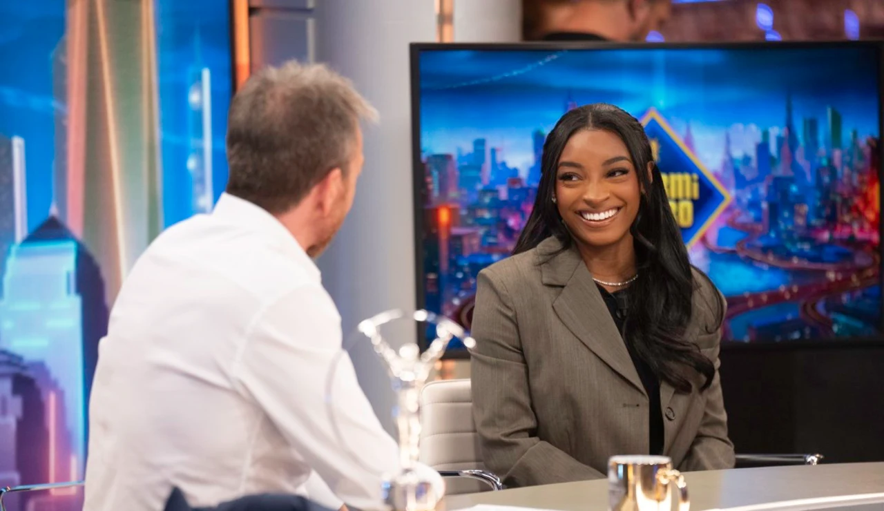 La reivindicación de Simone Biles sobre la salud mental en El Hormiguero: "La terapia funciona"