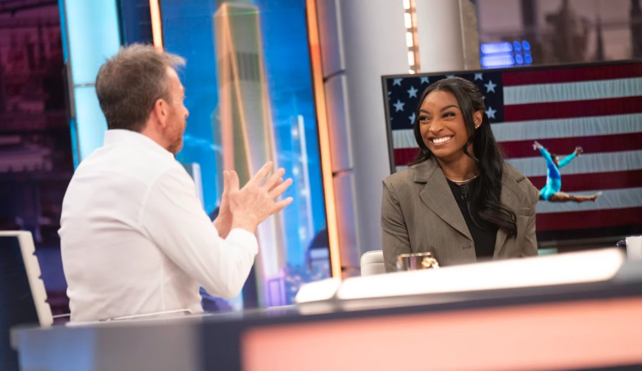 Simone Biles mantiene el suspense sobre si competirá en Los Ángeles 2028: "Estaré en el suelo o en la grada"