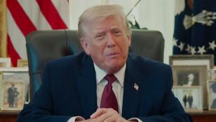 Donald Trump en el despacho Oval