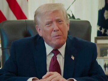 Donald Trump en el despacho Oval