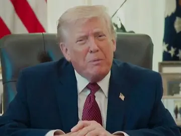 Donald Trump en el despacho Oval Donald Trump en el despacho Oval