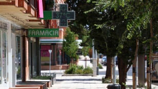 Imagen de archivo de una farmacia