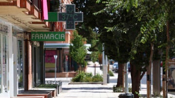 Imagen de archivo de una farmacia