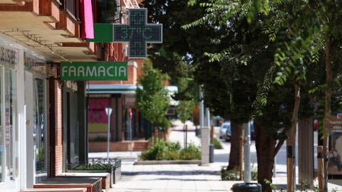 Imagen de archivo de una farmacia