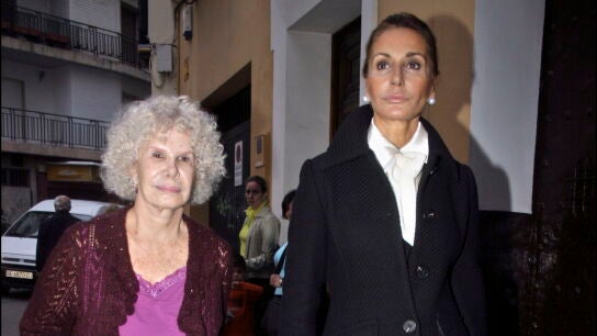 Naty Abascal y la duquesa de Alba