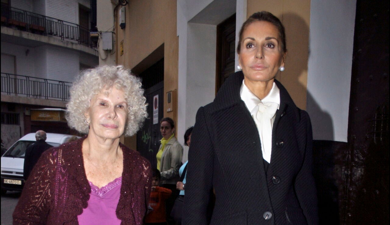 Naty Abascal y la duquesa de Alba