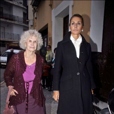 Naty Abascal y la duquesa de Alba
