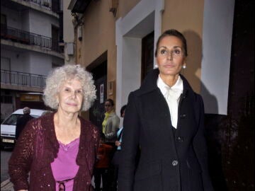 Naty Abascal y la duquesa de Alba