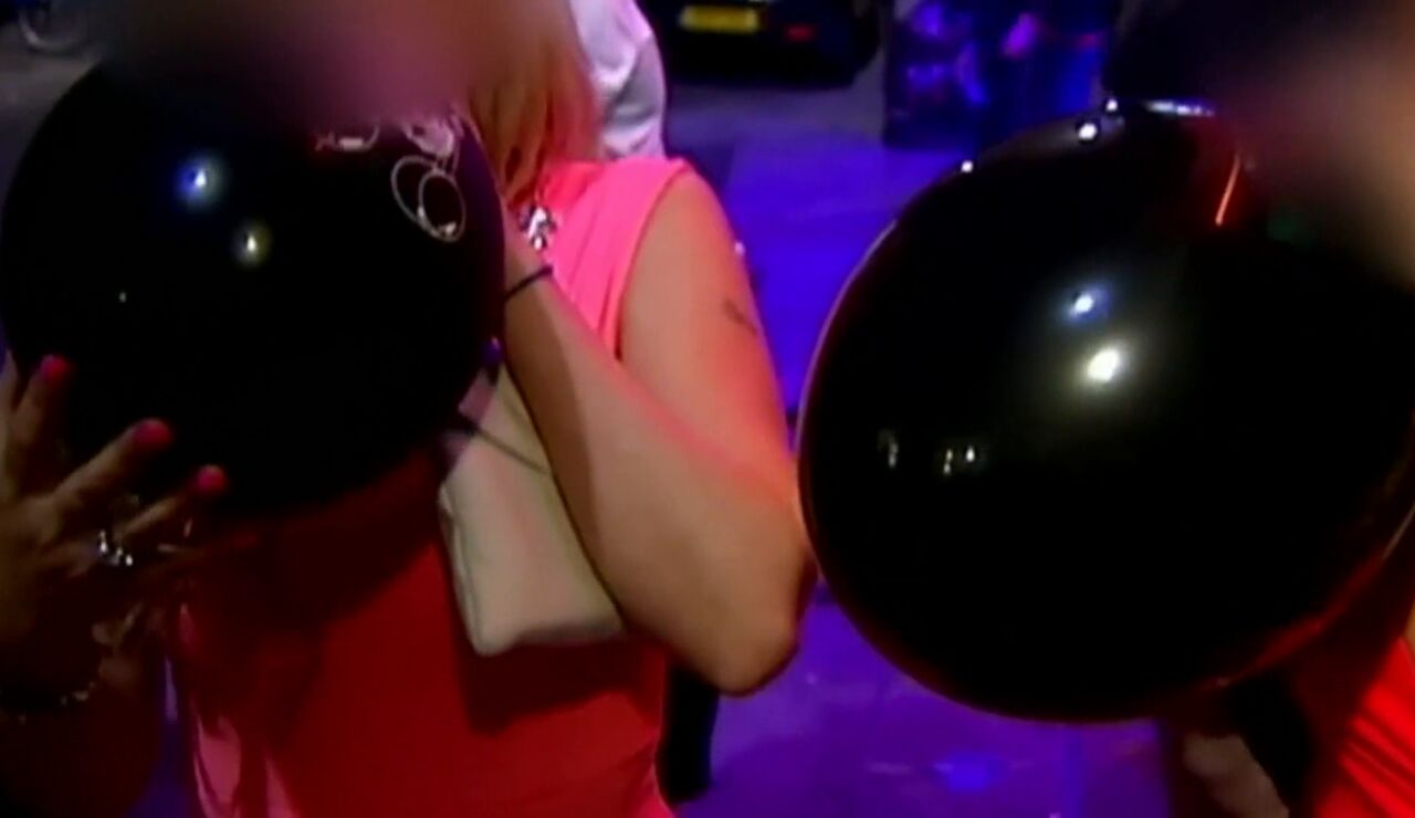 Imagen globo gas de la risa