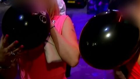 Imagen globo gas de la risa