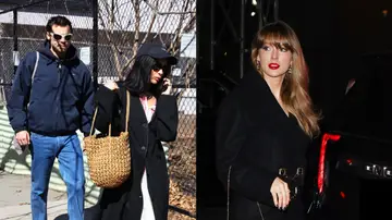 Harry Styles, Zoe Kravitz y Taylor Swift Harry Styles, Zoe Kravitz y Taylor Swift