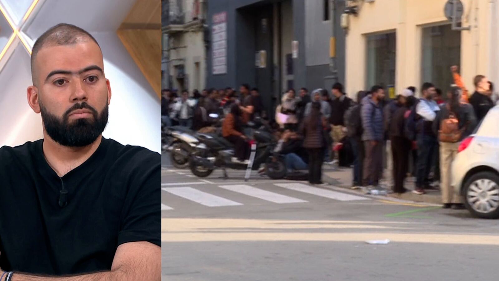 Julian Tobón, inmigrante que se está regularizando, reacciona a la 