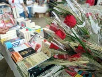 Arranque "espectacular" de las librerías por Sant Jordi en Palma Arranque "espectacular" de las librerías por Sant Jordi en Palma