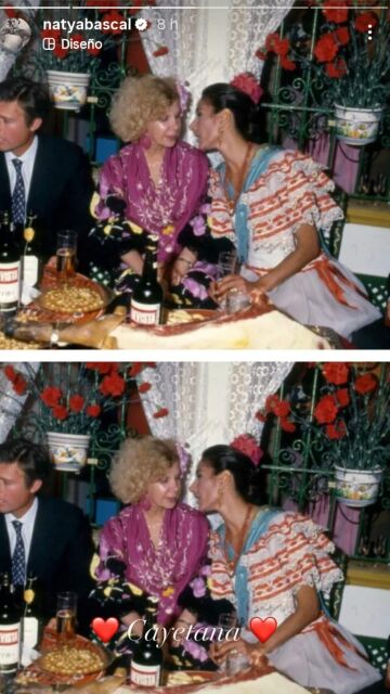 Story de Naty Abascal