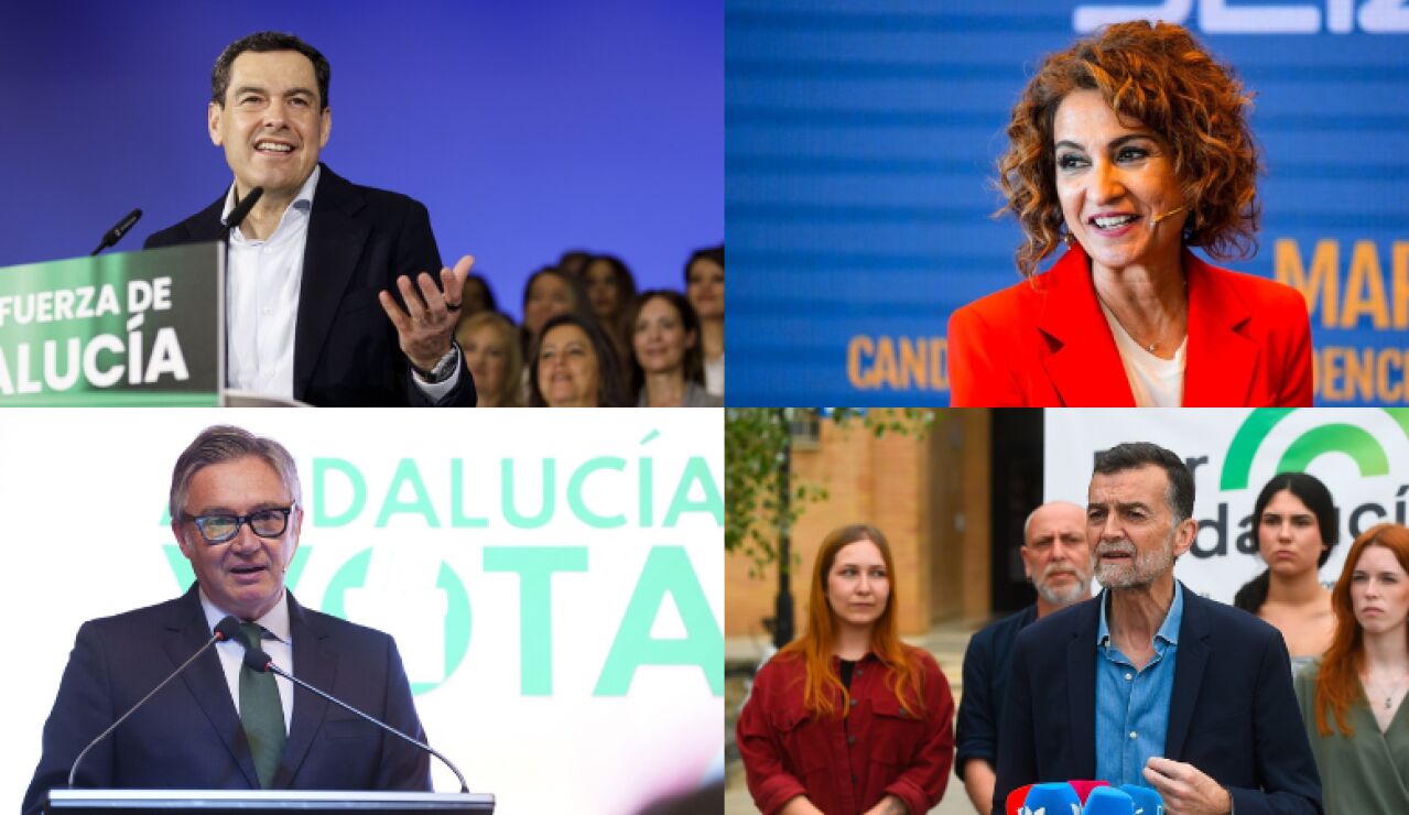 Principales Candidatos Elecciones Andaluc&iacute;a 2026