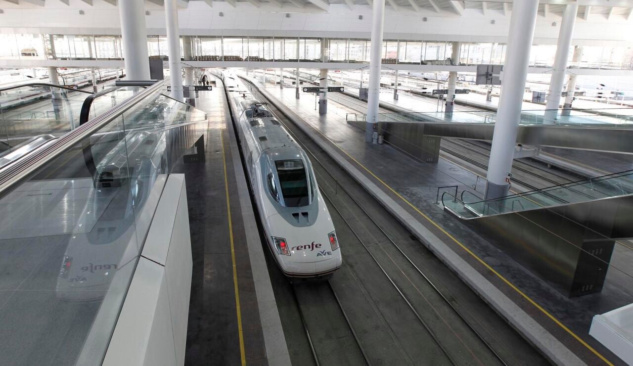 Imagen de archivo de un tren AVE