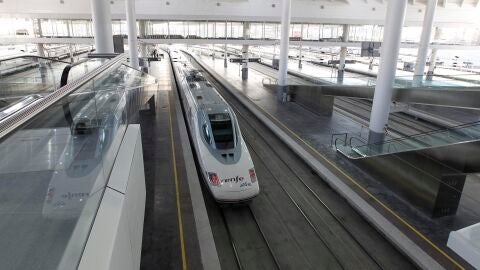 Imagen de archivo de un tren AVE