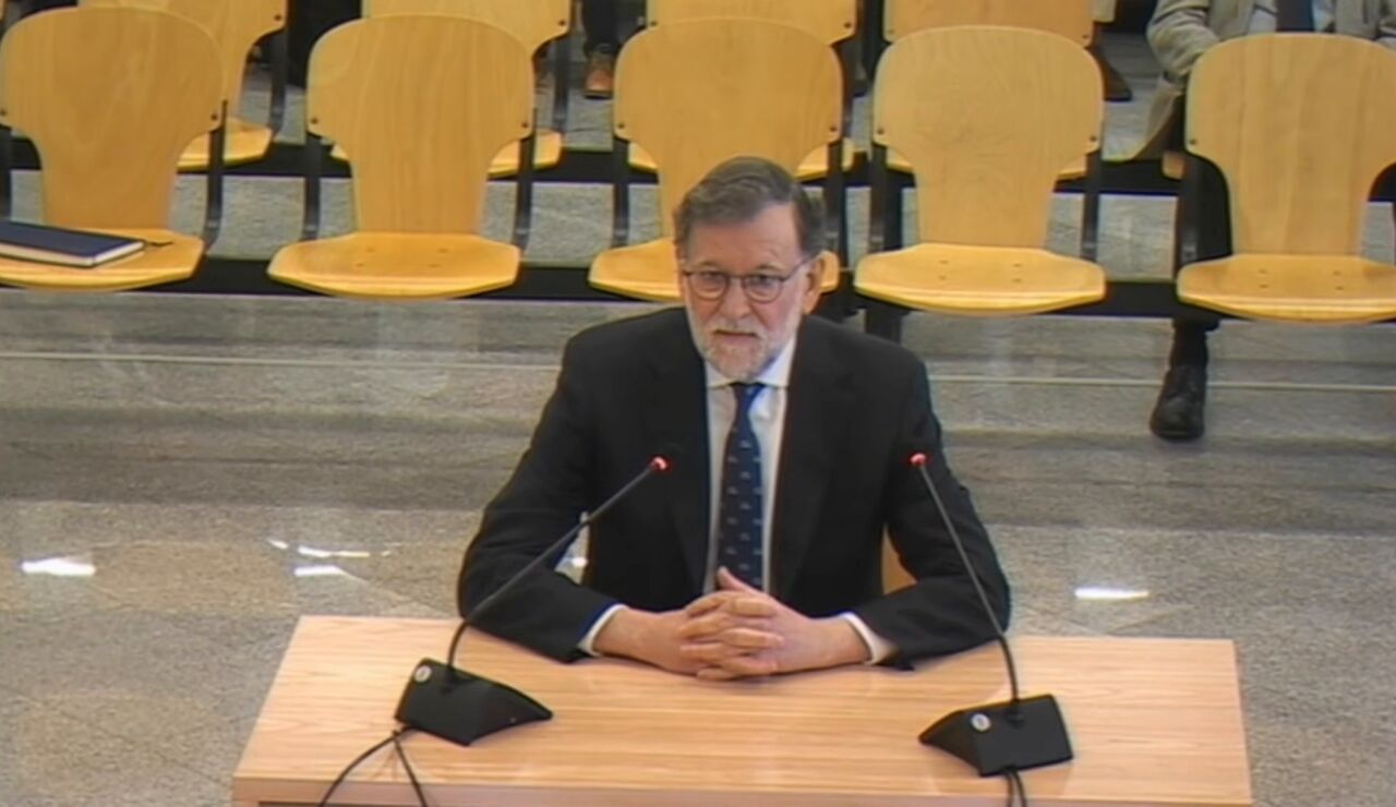 Mariano Rajoy en la Audiencia Nacional