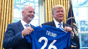 Donald Trump pide a la FIFA que Italia ocupe el puesto de Irán en el Mundial 2026