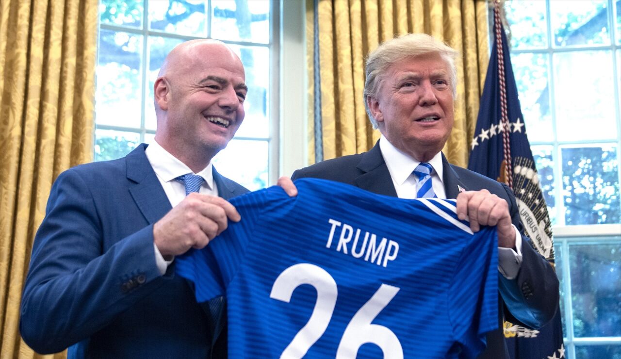 Donald Trump pide a la FIFA que Italia ocupe el puesto de Ir&aacute;n en el Mundial 2026