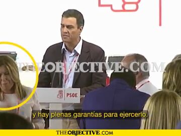 Im&aacute;genes a las que ha tenido acceso The Objetive.com del Comit&eacute; Federal PSOE 2016