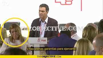 Im&aacute;genes a las que ha tenido acceso The Objetive.com del Comit&eacute; Federal PSOE 2016