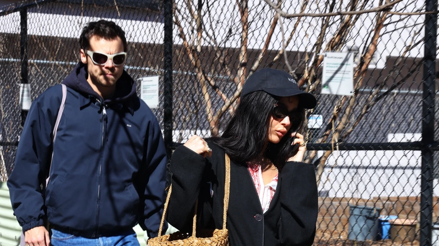 Harry Styles y Zoe Kravitz Harry Styles y Zoe Kravitz