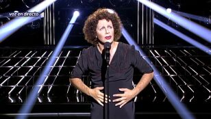 As&iacute; fue la imitaci&oacute;n que &Agrave;ngel Ll&agrave;cer hizo de &Eacute;dith Piaf en la primera gala de Tu cara me suena de la historia