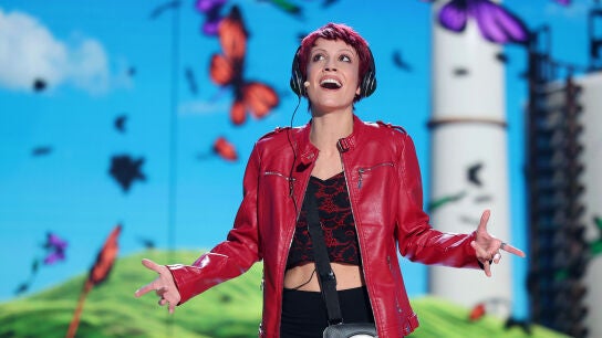 Paula Koops aporta frescura en Tu cara me suena como The Cranberries con 'Just My Imagination'