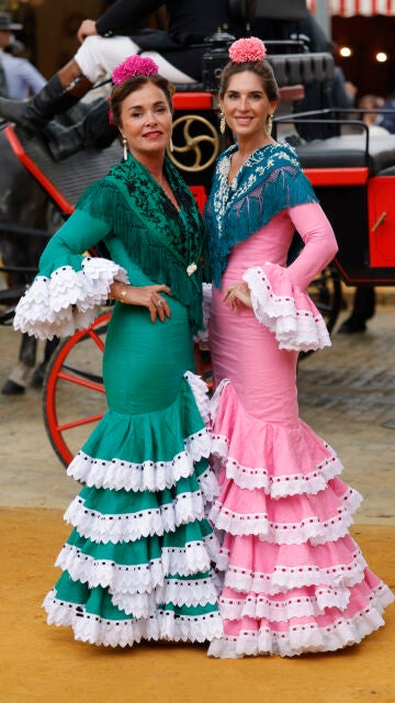 Rocío Terry y Lourdes Montes