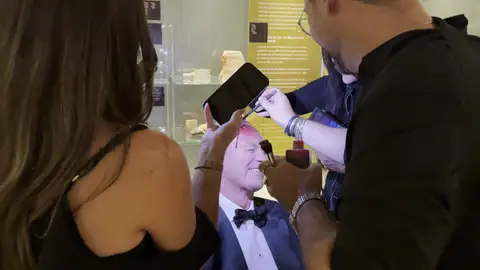 Así se grabó Una fiesta de muerte con el asesinato de Bertín Osborne Así se grabó Una fiesta de muerte con el asesinato de Bertín Osborne