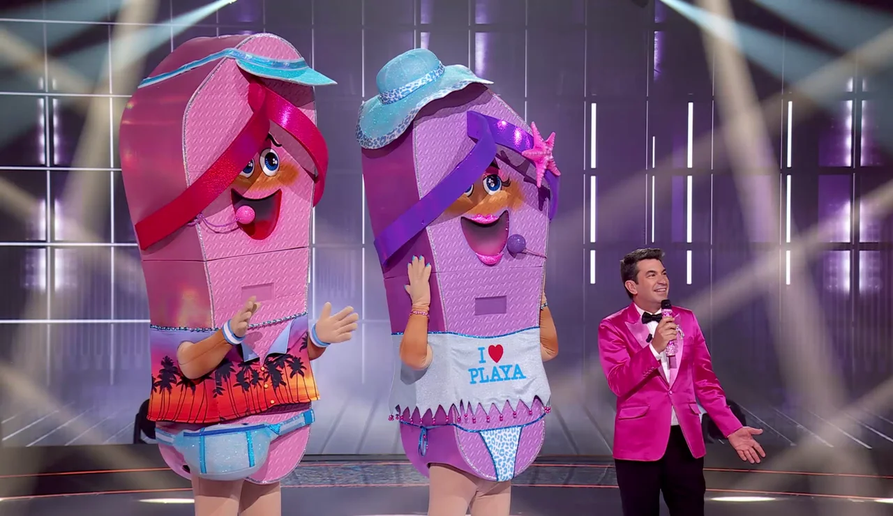 Chanclas, máscara de Mask Singer