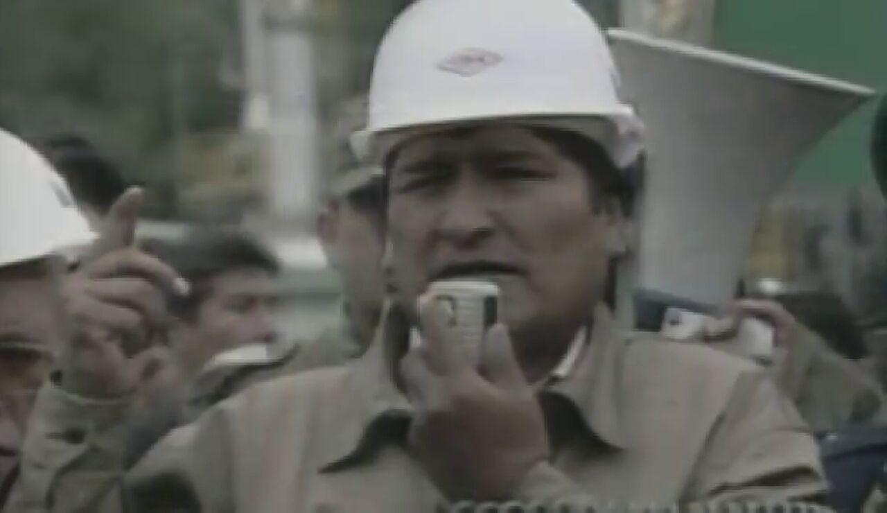 Evo Morales, presidente de Bolivia