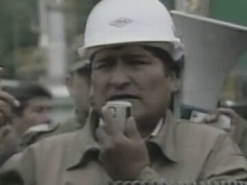 Evo Morales, presidente de Bolivia