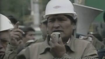Evo Morales, presidente de Bolivia
