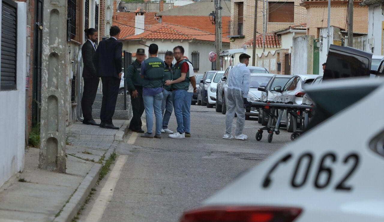 Imagen del lugar del suceso en Sese&ntilde;a, Toledo