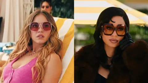 Cassie (Sydney Sweeney) y Maddy (Alexa Demie) en Euphoria temporada 3 Cassie (Sydney Sweeney) y Maddy (Alexa Demie) en Euphoria temporada 3